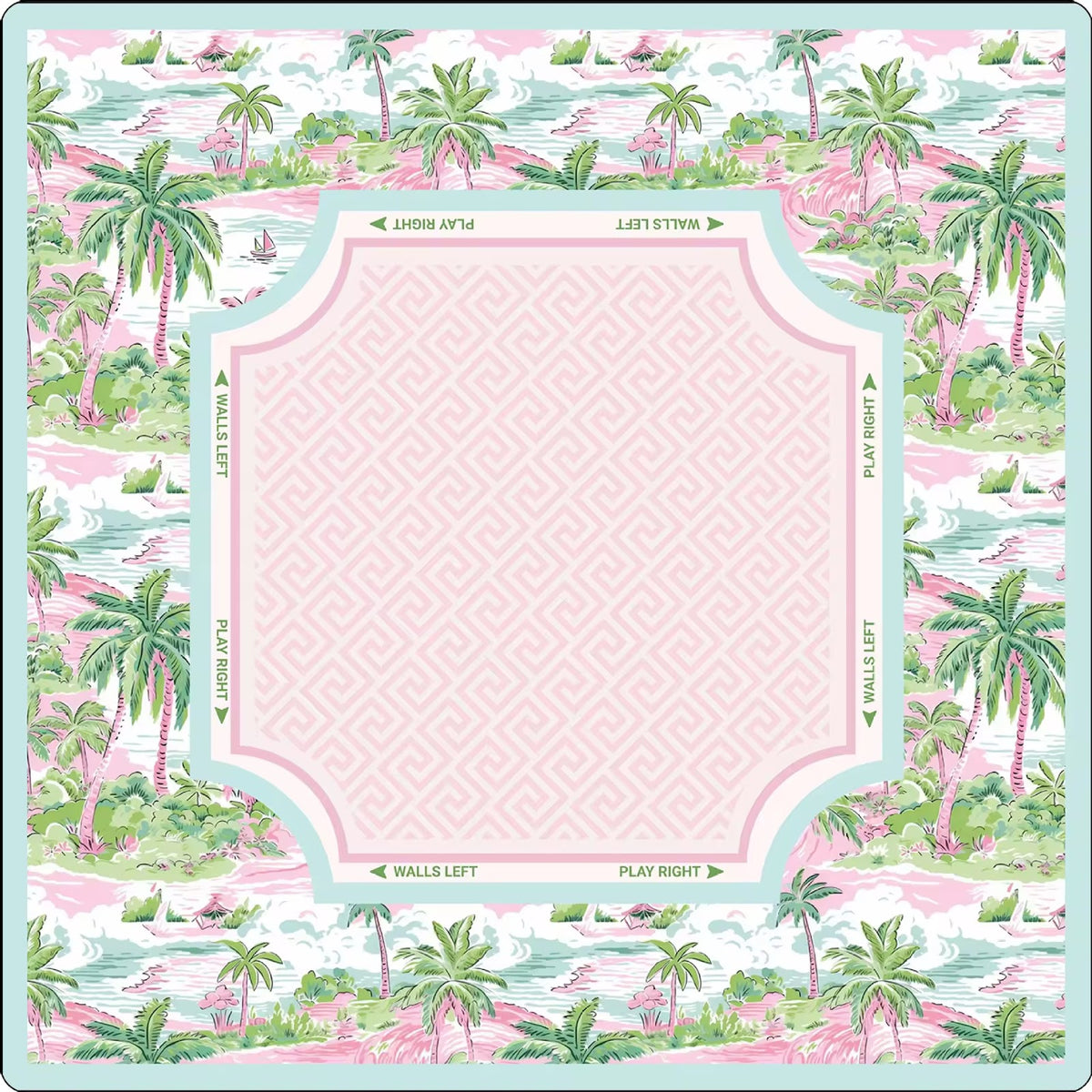 Palm Paradise Mahjong Mat - Image 1