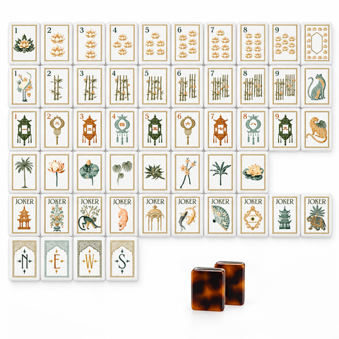 Lotus Dynasty Mahjong Set - Image 1