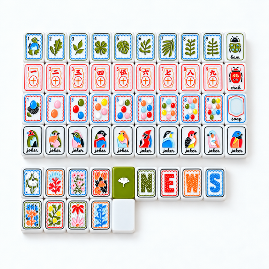 Songbird Garden Mahjong Set - Image 4