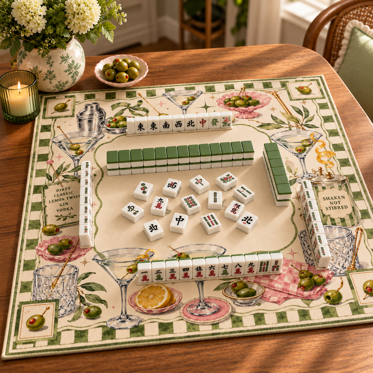 Cocktail Social Club Mahjong Mat - Image 4