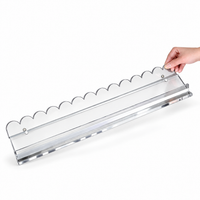Clear Acrylic Mahjong Racks Set of 4 - Image 3