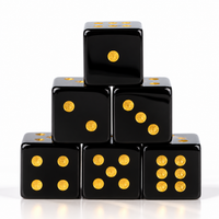 Handcrafted Natural Gemstone Mahjong Dice Set - Image 18