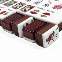 Crimson Leopard Mahjong Set - Image 7