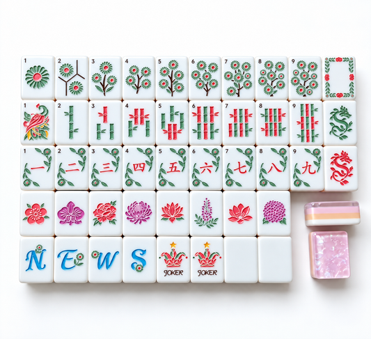 Flora Bloom Mahjong Set - Image 12