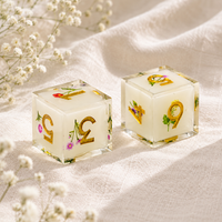 Floral Resin Mahjong Dice Set - Image 8